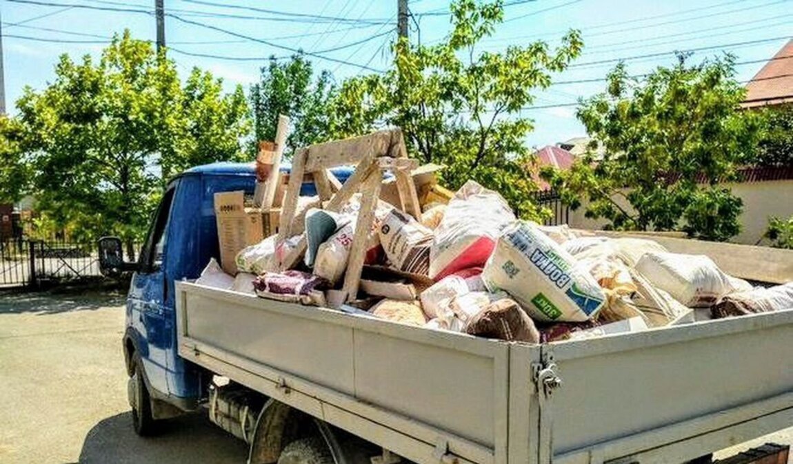Вывоз мусора Газелью в Ейске в октябре