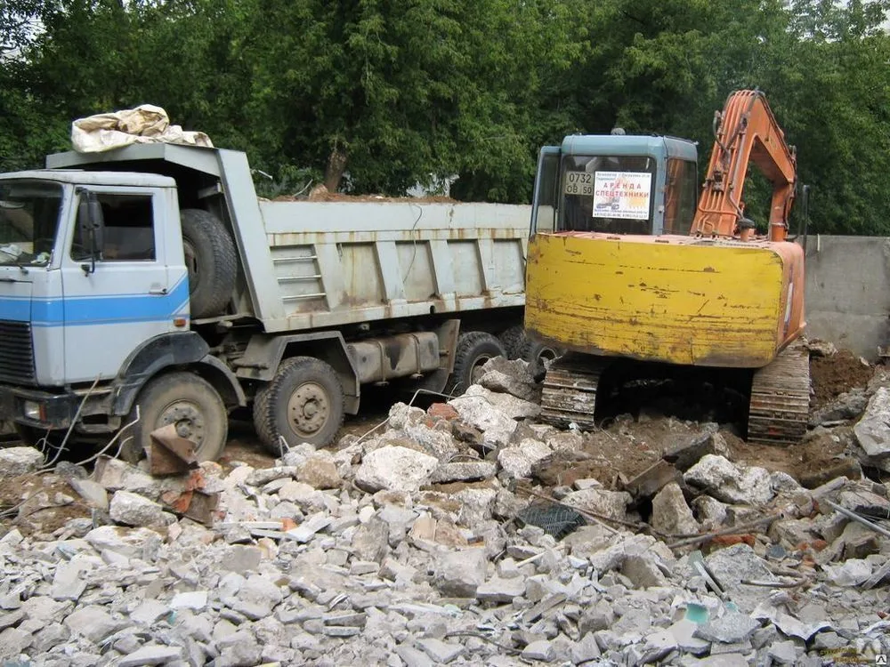 Вывоз бетонного боя и утилизация в Ейске в октябре