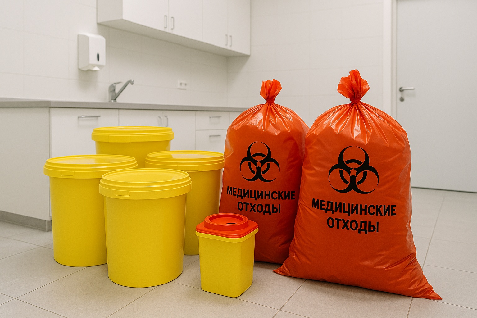 Утилизация медицинских и биологических отходов в Ейске – вывоз, сбор, лицензия, цены от 12 руб. – ПроМусор